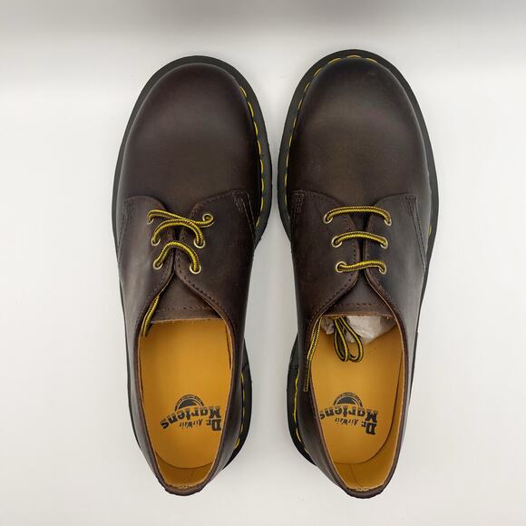 Dr. Martens Womens 1461 Bex Oxford Shoes EU 43 US 11 Dark Brown Leather NIB - Picture 10 of 12
